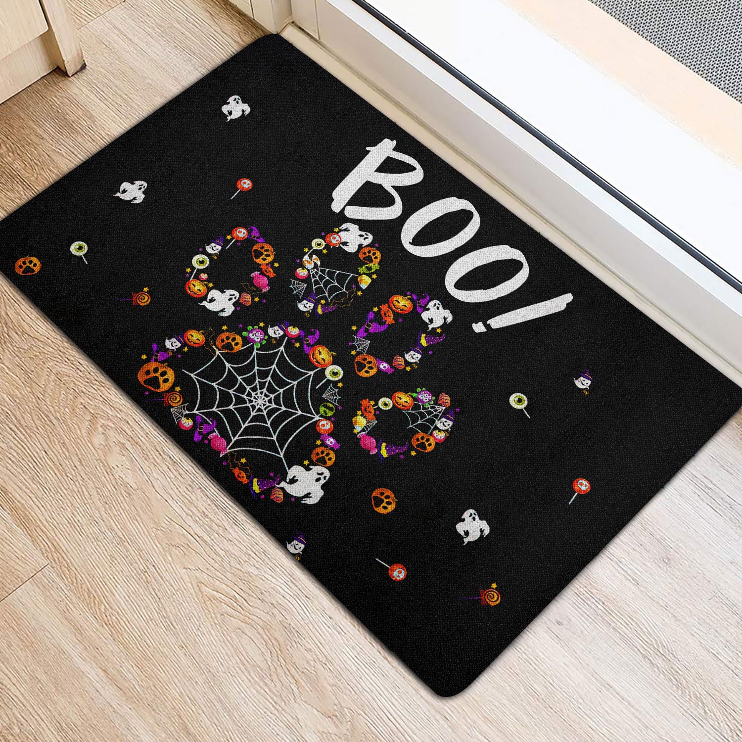 Ohaprints-Doormat-Outdoor-Indoor-Dog-Paw-Boo-Trick-Or-Treat-Happy-Halloween-Pumpkin-Funny-Gift-Rubber-Door-Mat-1936-