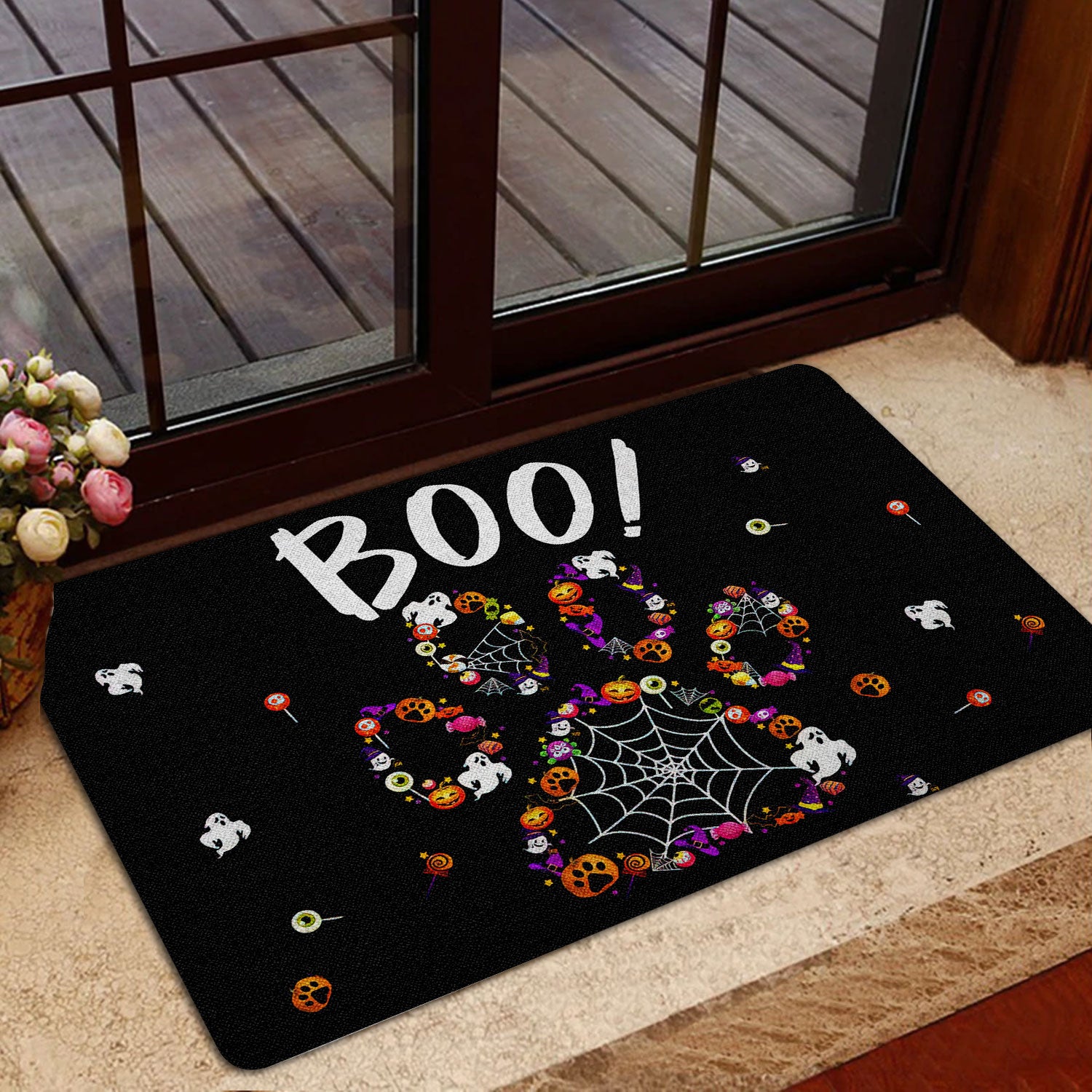 Ohaprints-Doormat-Outdoor-Indoor-Dog-Paw-Boo-Trick-Or-Treat-Happy-Halloween-Pumpkin-Funny-Gift-Rubber-Door-Mat-1936-