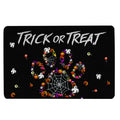 Ohaprints-Doormat-Outdoor-Indoor-Dog-Paw-Trick-Or-Treat-Boo-Happy-Halloween-Pumpkin-Funny-Gift-Rubber-Door-Mat-1937-18'' x 30''