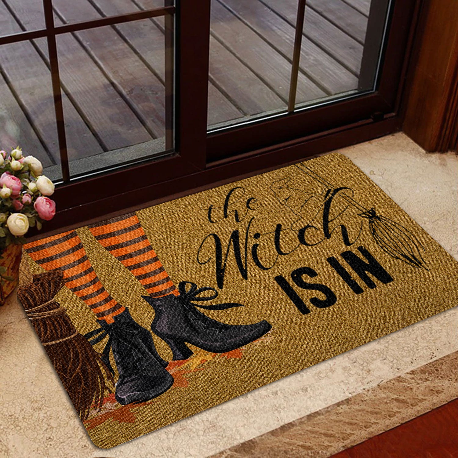 Ohaprints-Doormat-Outdoor-Indoor-Witch-Wicca-Trick-Or-Treat-The-Witch-Is-In-Happy-Halloween-Rubber-Door-Mat-1945-