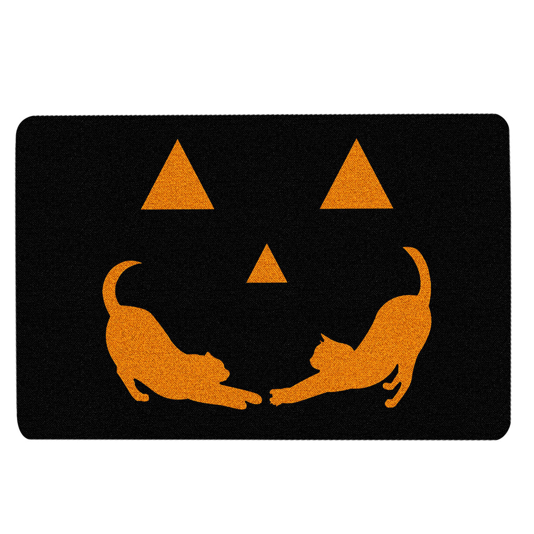 Ohaprints-Doormat-Outdoor-Indoor-Cat-Pumpkin-Happy-Halloween-Boo-Trick-Or-Treat-Moon-Night-Gift-Rubber-Door-Mat-1951-18'' x 30''