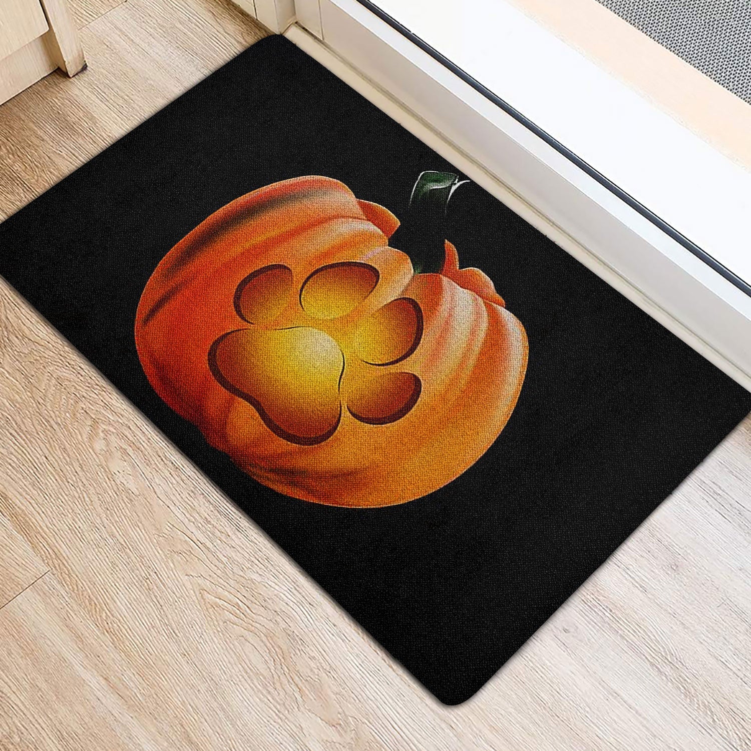 Ohaprints-Doormat-Outdoor-Indoor-Dog-Paw-Pumpkin-Happy-Halloween-Boo-Trick-Or-Treat-Moon-Night-Rubber-Door-Mat-1953-