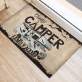 Ohaprints-Doormat-Outdoor-Indoor-Happy-Camper-Classic-C-Brown-Custom-Personalized-Name-Rubber-Door-Mat-1015-