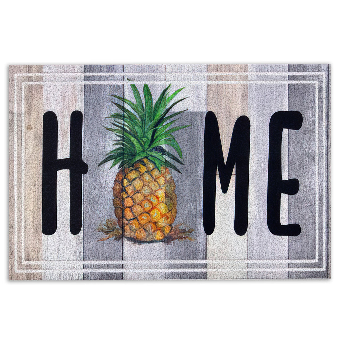 Ohaprints-Doormat-Outdoor-Indoor-Home-Sweet-Home-Pineapple-Home-Funny-Fresh-Hello-Summer-Grey-Rubber-Door-Mat-1018-18'' x 30''