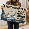 Ohaprints-Doormat-Outdoor-Indoor-A-Pontoon-Captain--His-Queen-Live-Here-Custom-Personalized-Name-Rubber-Door-Mat-482-