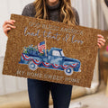 Ohaprints-Doormat-Outdoor-Indoor-God-Bless-America-Land-That-I-Love-My-Home-Sweet-Home-Truck-Rubber-Door-Mat-1027-