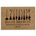 Ohaprints-Doormat-Outdoor-Indoor-Salem-Broom-Co-Handcrafted-Enchanted-Brooms-Est-1626-Brown-Rubber-Door-Mat-1100-18'' x 30''