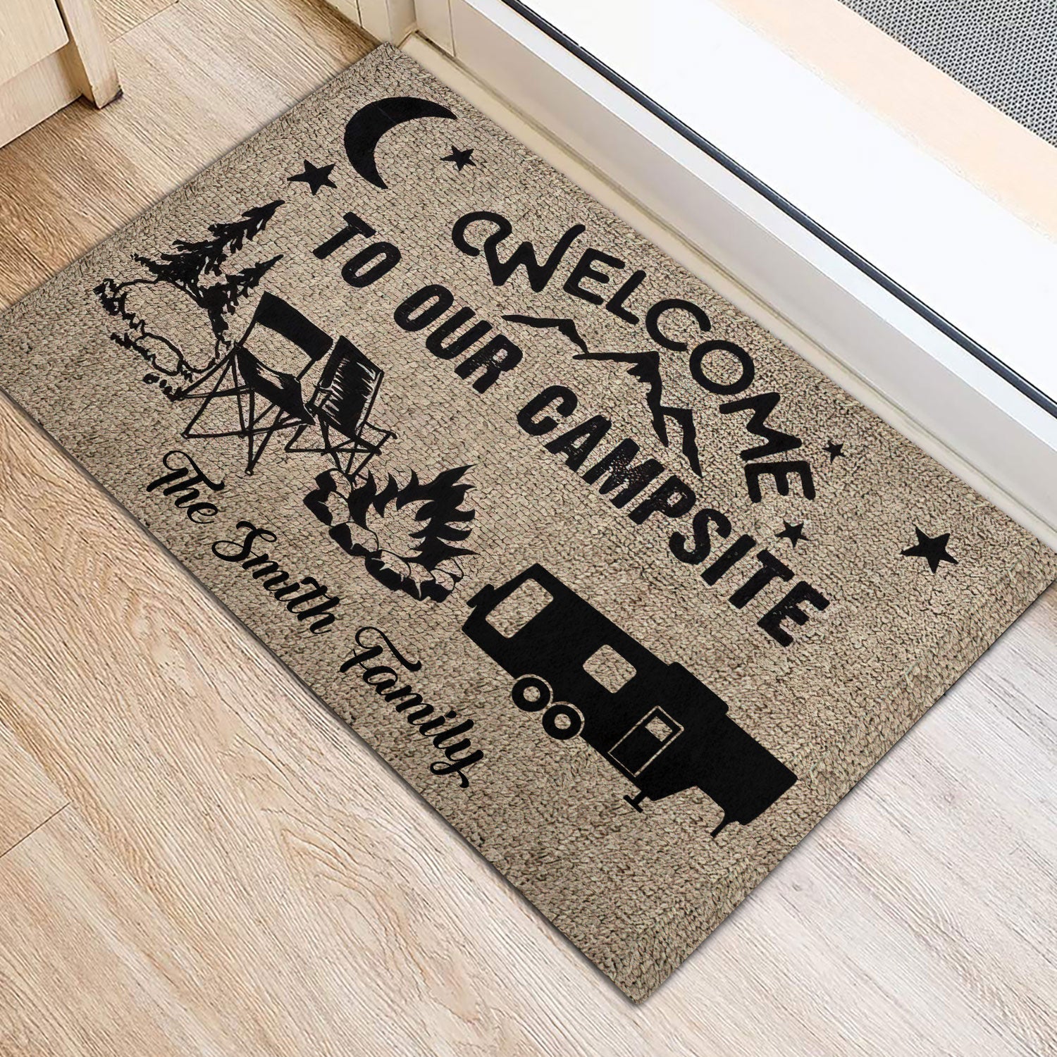 Ohaprints-Doormat-Outdoor-Indoor-Camping-Welcome-To-Our-Campsite-Custom-Personalized-Name-Rubber-Door-Mat-1162-