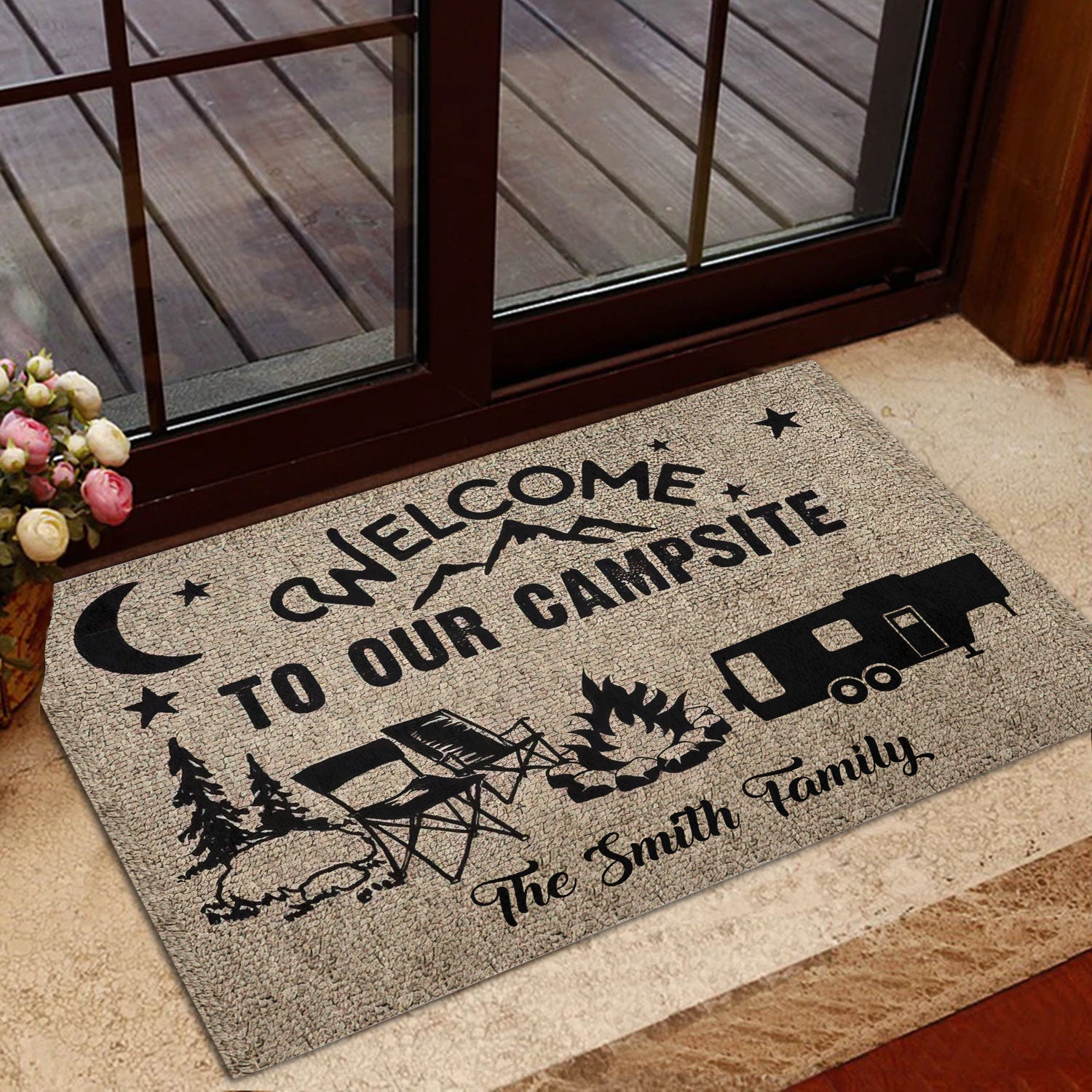 Ohaprints-Doormat-Outdoor-Indoor-Camping-Welcome-To-Our-Campsite-Custom-Personalized-Name-Rubber-Door-Mat-1162-