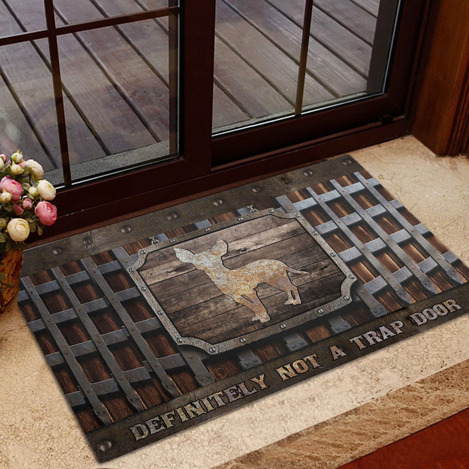 Ohaprints-Doormat-Outdoor-Indoor-Chihuahua-Dog-Definitely-Not-A-Trap-Door-Metal-Hatch-Pattern-Rubber-Door-Mat-1166-