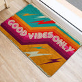 Ohaprints-Doormat-Outdoor-Indoor-Good-Vibes-Only-Colorful-Vintage-Retro-Style-Rubber-Door-Mat-155-