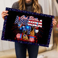 Ohaprints-Doormat-Outdoor-Indoor-German-Shepherd-Dog-God-Bless-America-Patriotic-4Th-Of-July-Rubber-Door-Mat-1183-