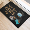 Ohaprints-Doormat-Outdoor-Indoor-Funny-Rottweiler-Dog-Puppy-Wearing-Face-Mask-Wipe-Your-Paws-Rubber-Door-Mat-1187-