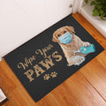 Ohaprints-Doormat-Outdoor-Indoor-Funny-Golden-Retriever-Dog-Wearing-Face-Mask-Wipe-Your-Paws-Rubber-Door-Mat-1191-