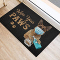 Ohaprints-Doormat-Outdoor-Indoor-Funny-German-Shepherd-Dog-Wearing-Face-Mask-Wipe-Your-Paws-Black-Rubber-Door-Mat-1192-