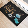 Ohaprints-Doormat-Outdoor-Indoor-Funny-Black-Cat-Kitten-Wearing-Face-Mask-Wipe-Your-Paws-Black-Rubber-Door-Mat-1194-