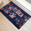 Ohaprints-Doormat-Outdoor-Indoor-Dog-God-Bless-America-Patriotic-4Th-Of-July-Independence-Day-Rubber-Door-Mat-473-