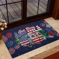 Ohaprints-Doormat-Outdoor-Indoor-Camping-God-Bless-America-Patriotic-4-Of-July-Independence-Day-Rubber-Door-Mat-607-