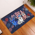 Ohaprints-Doormat-Outdoor-Indoor-Corgi-God-Bless-America-Patriotic-4Th-Of-July-Independence-Day-Rubber-Door-Mat-610-