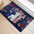 Ohaprints-Doormat-Outdoor-Indoor-Schnauzer-God-Bless-America-Patriotic-4Th-Of-July-Independence-Rubber-Door-Mat-614-