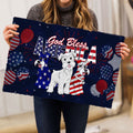 Ohaprints-Doormat-Outdoor-Indoor-Schnauzer-God-Bless-America-Patriotic-4Th-Of-July-Independence-Rubber-Door-Mat-614-