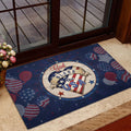 Ohaprints-Doormat-Outdoor-Indoor-God-Bless-The-Usa-4Th-Of-July-Patriotic-Happy-Independence-Day-Rubber-Door-Mat-615-