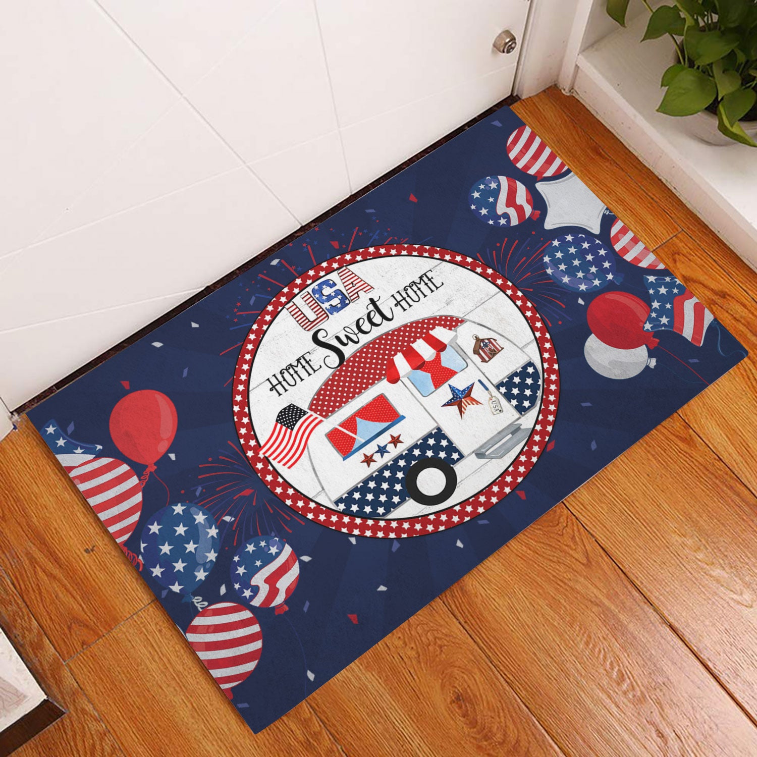 Ohaprints-Doormat-Outdoor-Indoor-Usa-Home-Sweet-Home-4Th-Of-July-Happy-Independence-Day-Patriotic-Rubber-Door-Mat-617-