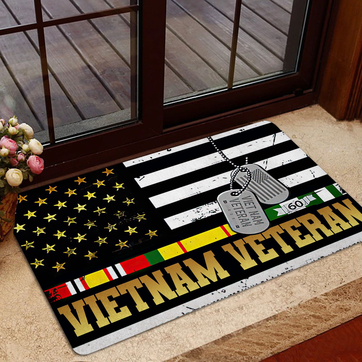 JJUUYOU Welcome Mats Outdoor Front Door Doormat Vietnam