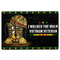 Ohaprints-Doormat-Outdoor-Indoor-I-Walked-The-Walk-Vietnam-Veteran-Proud-Veteran-Rubber-Door-Mat-1544-18'' x 30''