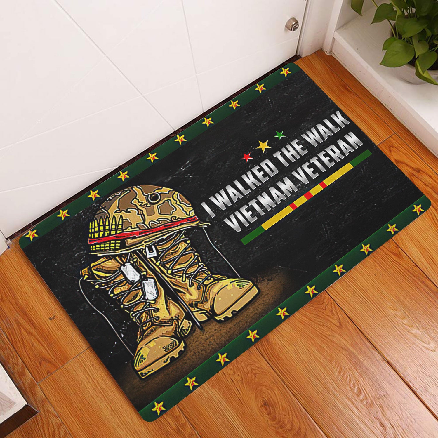 Ohaprints-Doormat-Outdoor-Indoor-I-Walked-The-Walk-Vietnam-Veteran-Proud-Veteran-Rubber-Door-Mat-1544-