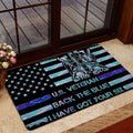 Ohaprints-Doormat-Outdoor-Indoor-US-Veteran-Back-The-Blue-Rubber-Door-Mat-1546-