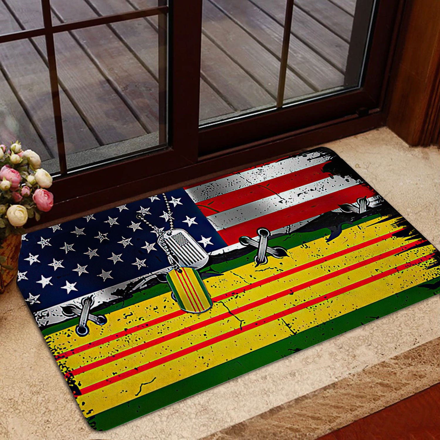 Ohaprints-Doormat-Outdoor-Indoor-Vietnam-Veteran-Proud-Veteran-American-Flag-Rubber-Door-Mat-1547-