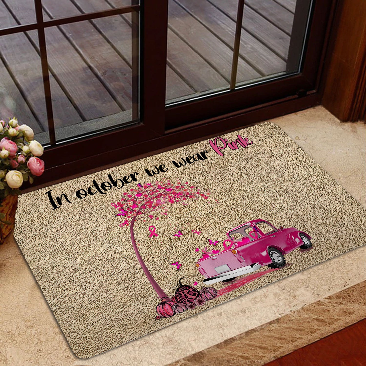 Ohaprints-Doormat-Outdoor-Indoor-Breast-Cancer-Awareness-In-October-We-Wear-Pink-Ribbon-Rubber-Door-Mat-1903-