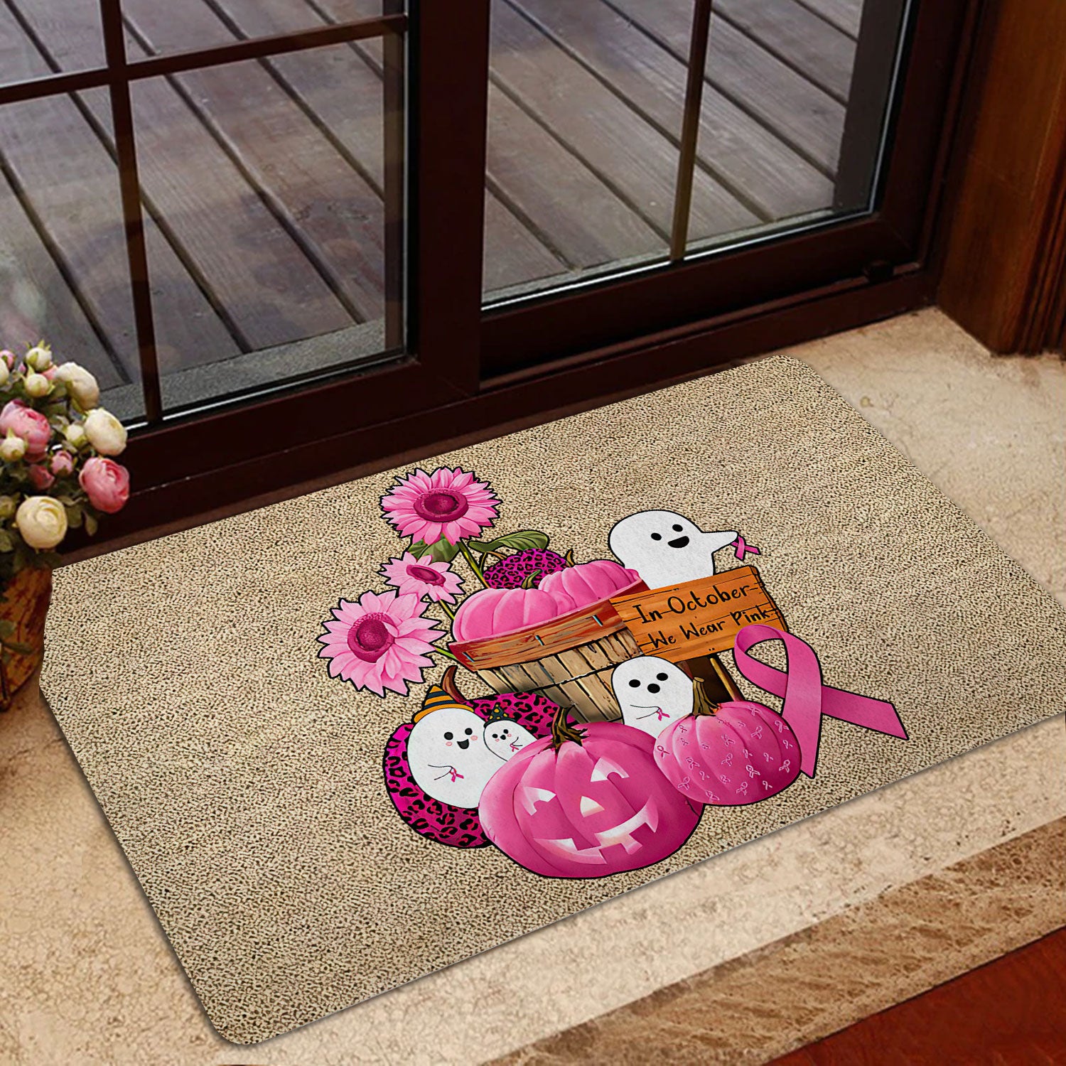 Ohaprints-Doormat-Outdoor-Indoor-Breast-Cancer-Awareness-Pumpkin-Boo-Hope-Support-Pink-Ribbon-Rubber-Door-Mat-1910-