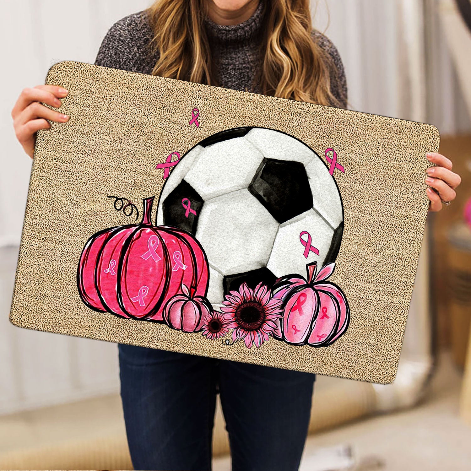 Ohaprints-Doormat-Outdoor-Indoor-Breast-Cancer-Soccer-Pumpkin-Hope-Support-Pink-Ribbon-Rubber-Door-Mat-1916-