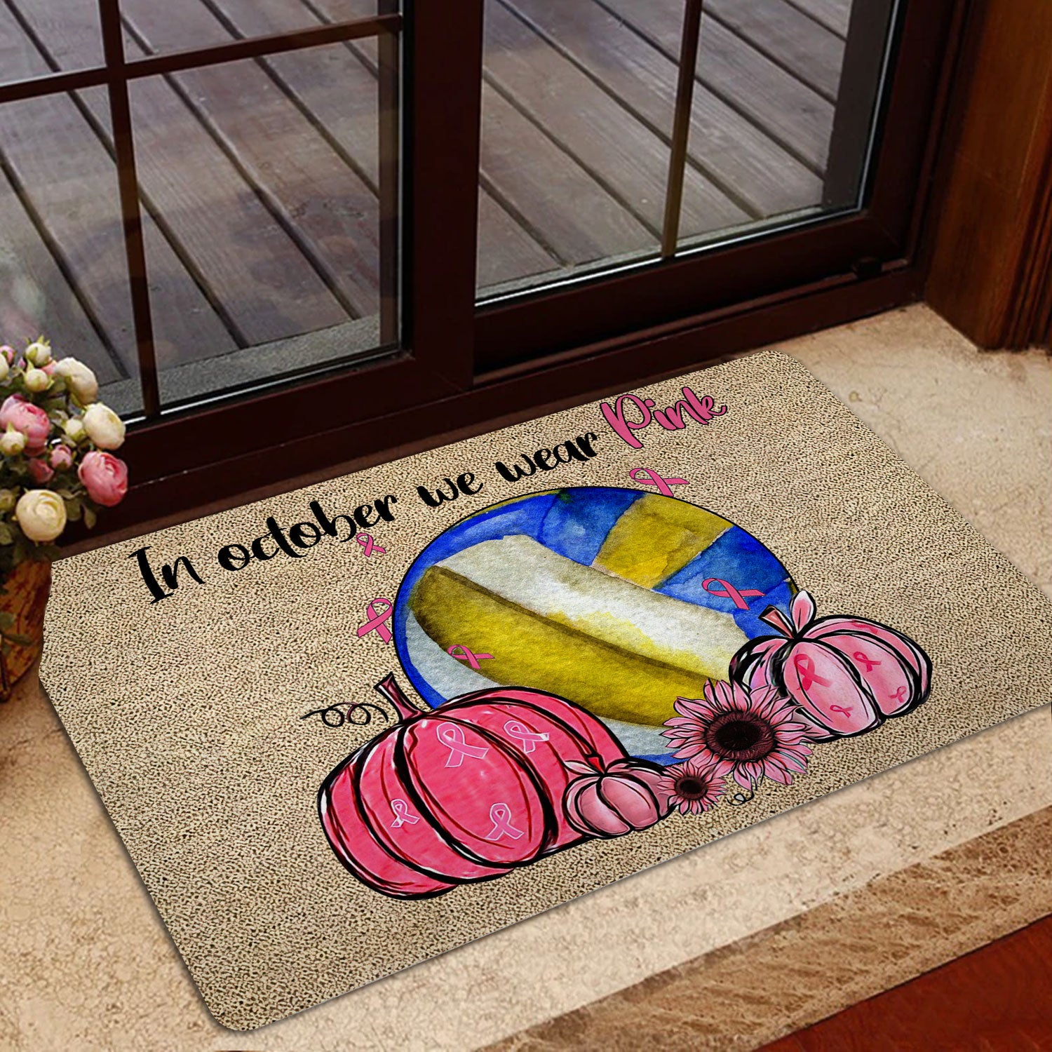 Ohaprints-Doormat-Outdoor-Indoor-Breast-Cancer-Volleyball-In-October-We-Wear-Pink-Rubber-Door-Mat-1921-