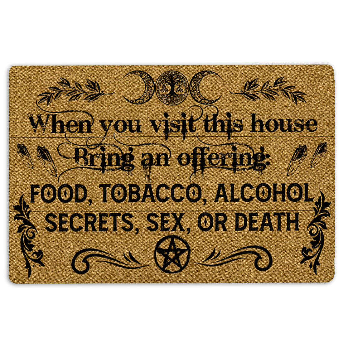 Ohaprints-Doormat-Outdoor-Indoor-Witch-When-You-Visit-House-Bring-An-Offering-Wicca-Witch-Rubber-Door-Mat-67-18'' x 30''