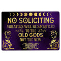 Ohaprints-Doormat-Outdoor-Indoor-Witch-No-Soliciting-Violators-Will-Be-Sacrificed-To-The-Old-Gods-Rubber-Door-Mat-70-18'' x 30''