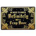 Ohaprints-Doormat-Outdoor-Indoor-Witch-No-Need-To-Knock-Definitely-Not-A-Trap-Door-Wiccan-Wicca-Rubber-Door-Mat-71-18'' x 30''