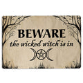 Ohaprints-Doormat-Outdoor-Indoor-Witch-Beware-The-Witch-Is-In-Wiccan-Wicca-Witch-Rubber-Door-Mat-72-18'' x 30''