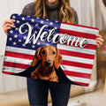 Ohaprints-Doormat-Outdoor-Indoor-Funny-Dachshund-Dog-Welcome-American-Flag-Usa-Patriotic-Rubber-Door-Mat-84-