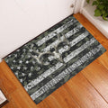 Ohaprints-Doormat-Outdoor-Indoor-Deer-Hunting-Deer-Skull-Camo-Camouflage-Custom-Personalized-Name-Rubber-Door-Mat-1197-