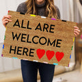 Ohaprints-Doormat-Outdoor-Indoor-Lgbt-Lgbtq-All-Are-Welcome-Here-Pride-Supports-Rubber-Door-Mat-1203-