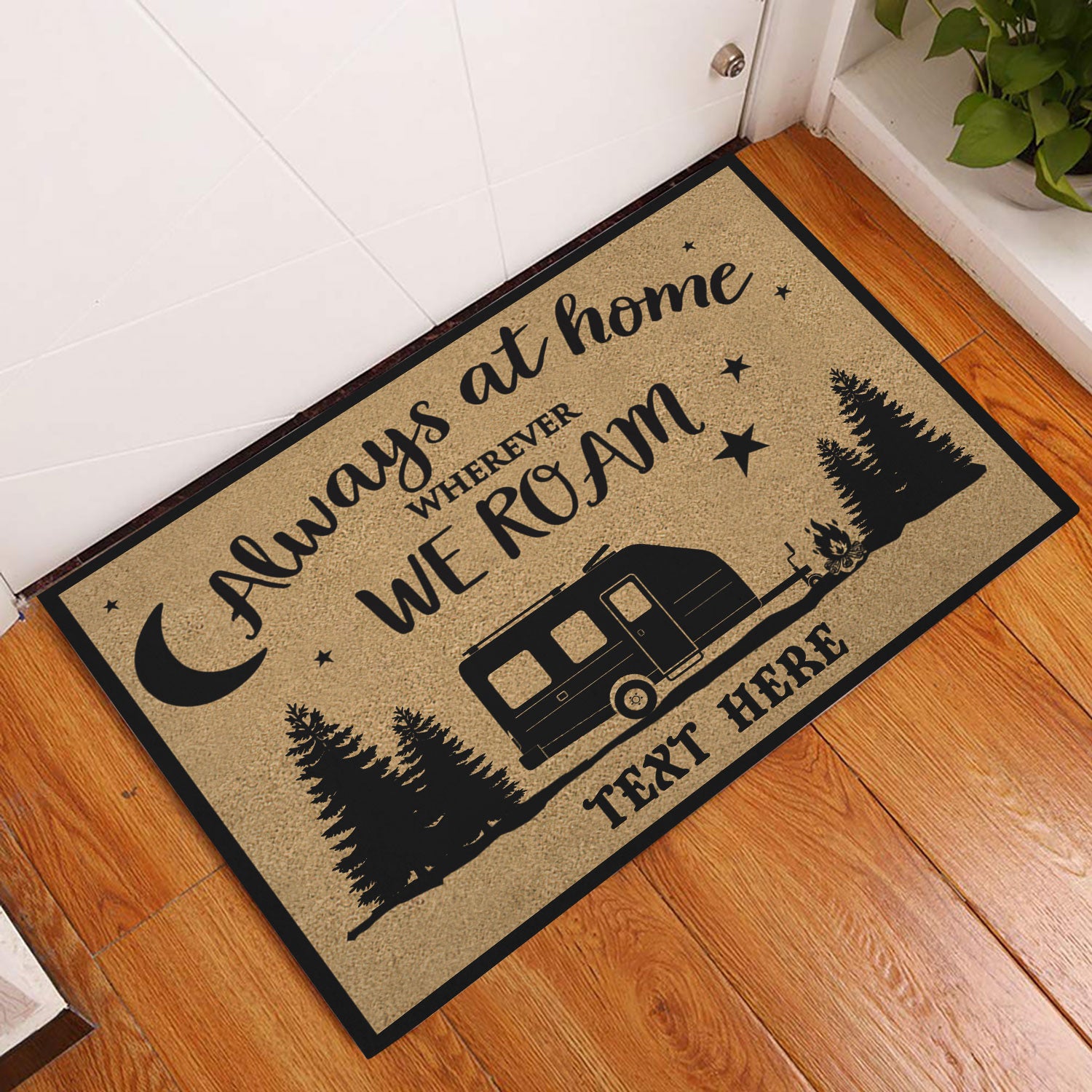 Ohaprints-Doormat-Outdoor-Indoor-Camper-Rv-Indoor-Outdoor-Always-At-Home-Custom-Personalized-Name-Rubber-Door-Mat-345-