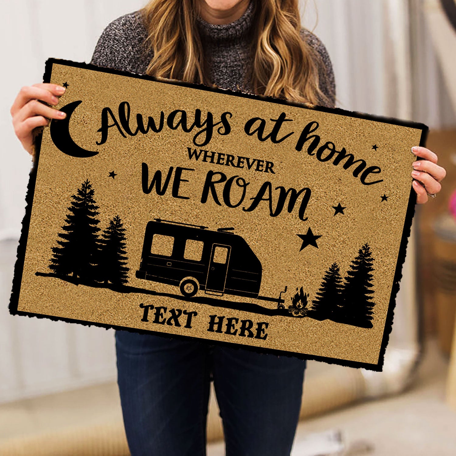 Ohaprints-Doormat-Outdoor-Indoor-Camper-Rv-Indoor-Outdoor-Always-At-Home-Custom-Personalized-Name-Rubber-Door-Mat-345-