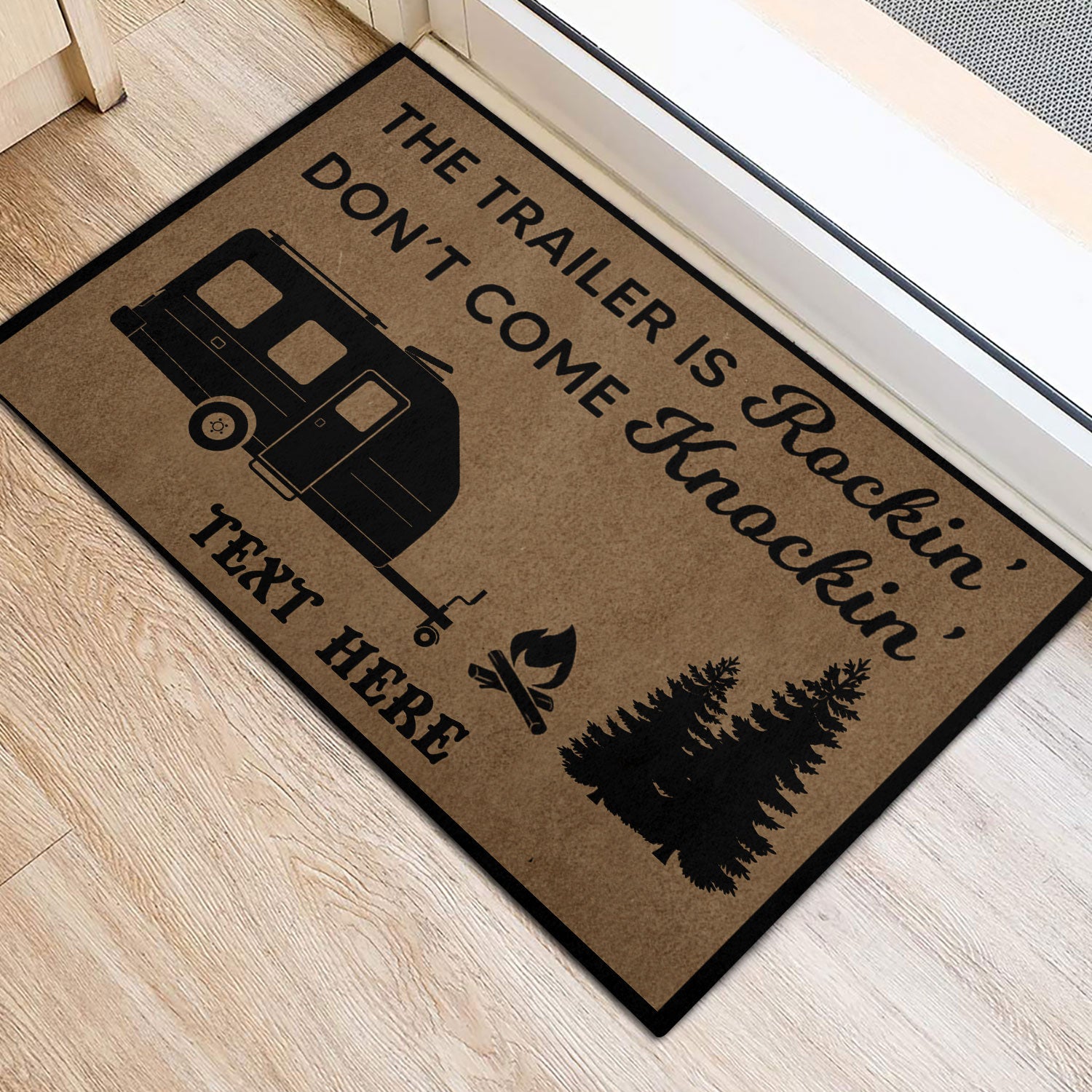 Ohaprints-Doormat-Outdoor-Indoor-Camper-Camping-The-Trailer-Iss-Rockin'-Custom-Personalized-Name-Rubber-Door-Mat-311-