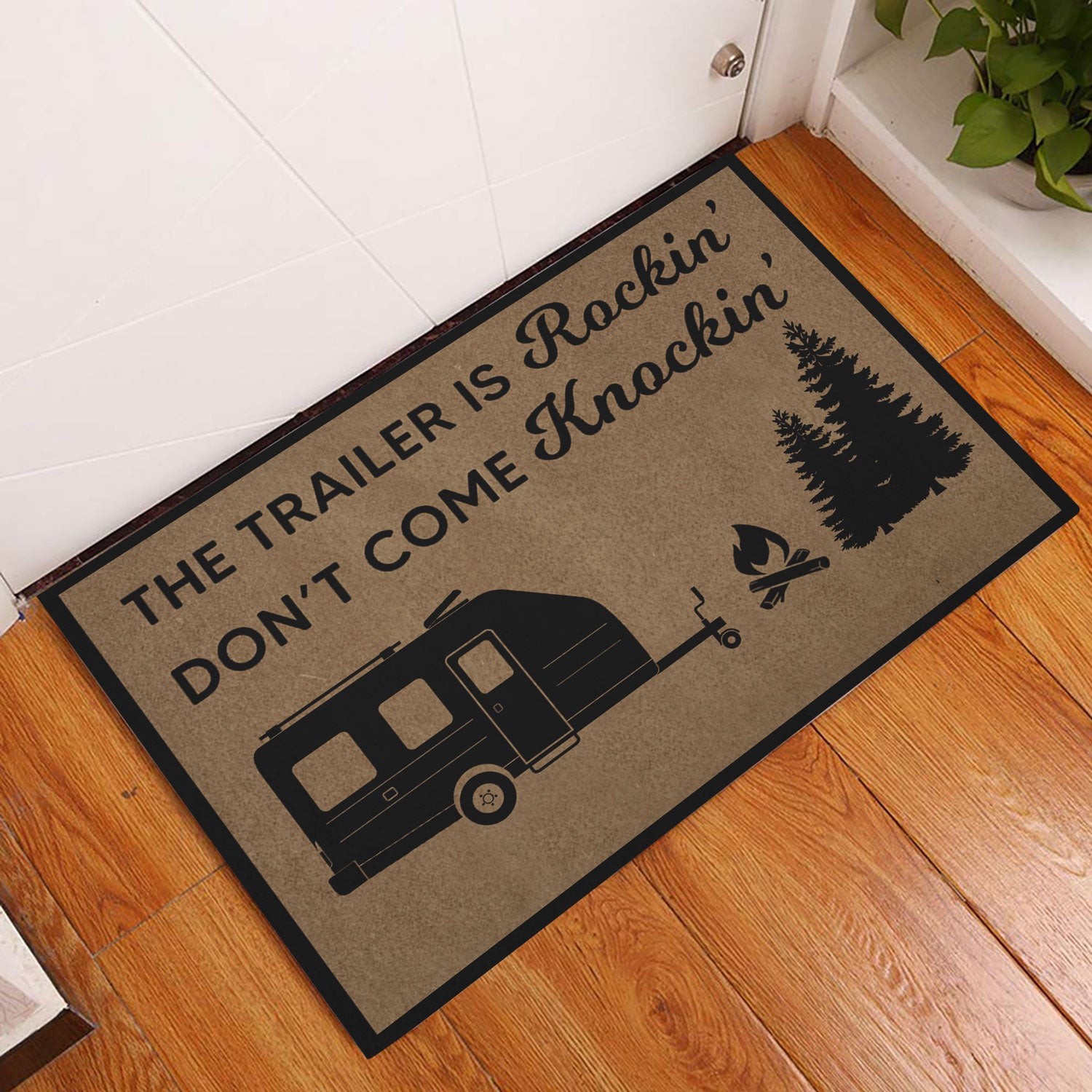 Ohaprints Doormat Outdoor Indoor Camper Camping Rv Indoor Outdoor -  OhaPrints