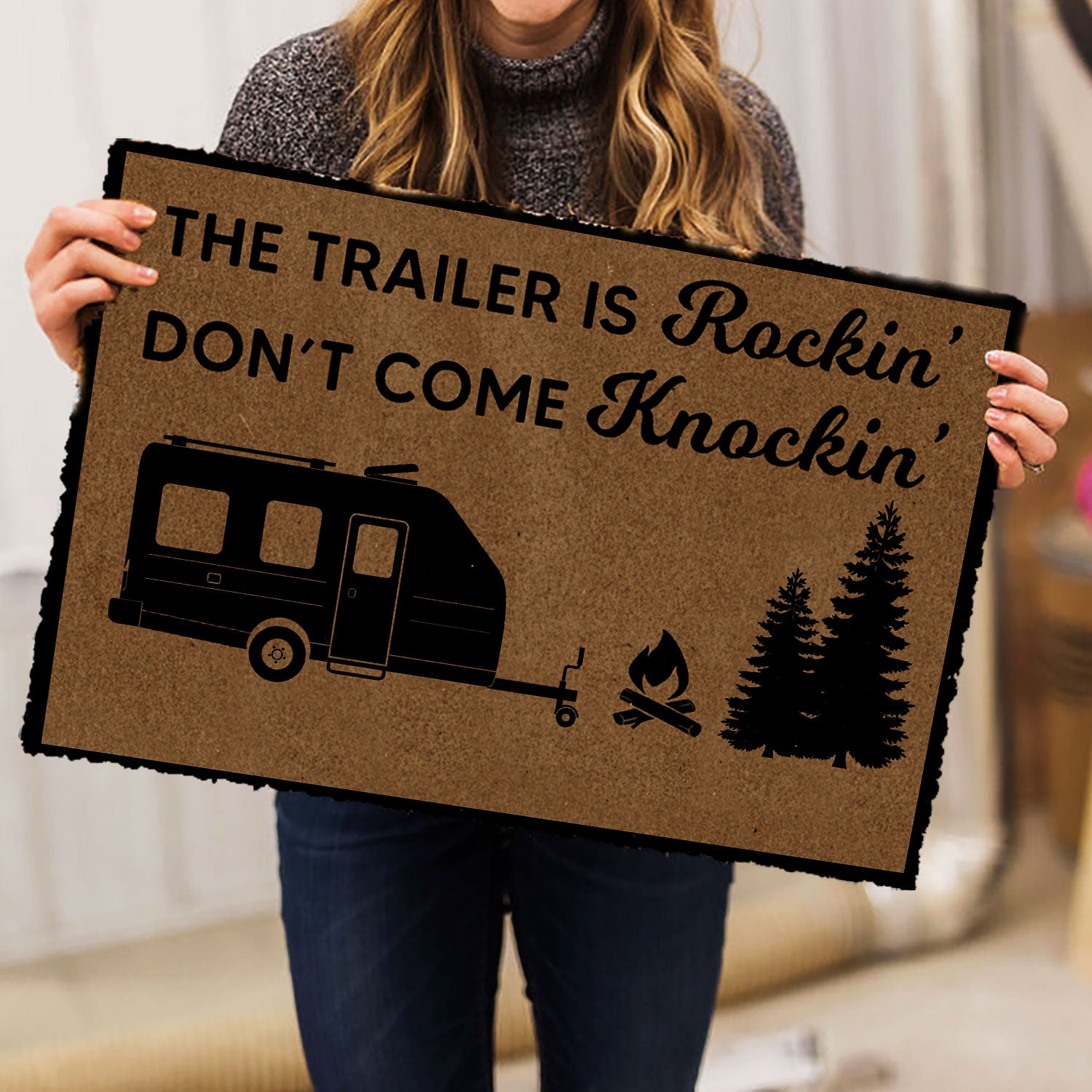 Ohaprints-Doormat-Outdoor-Indoor-Camper-Camping-Rv-Indoor-Outdoor-The-Trailer-Iss-Rockin'-Rubber-Door-Mat-423-