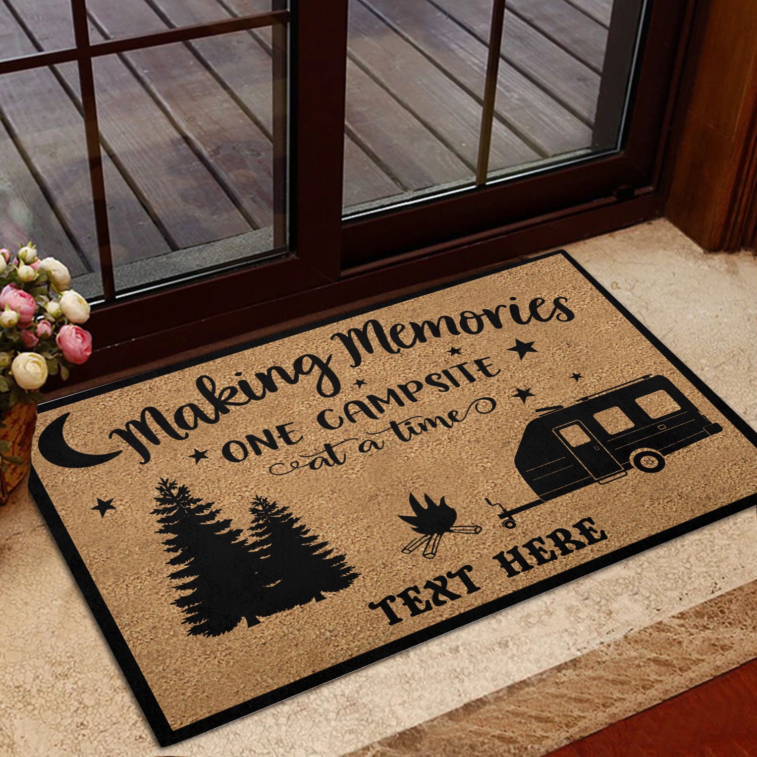 Ohaprints-Doormat-Outdoor-Indoor-Camper-Rv-Making-Memories-One-Campsite-Custom-Personalized-Name-Rubber-Door-Mat-409-