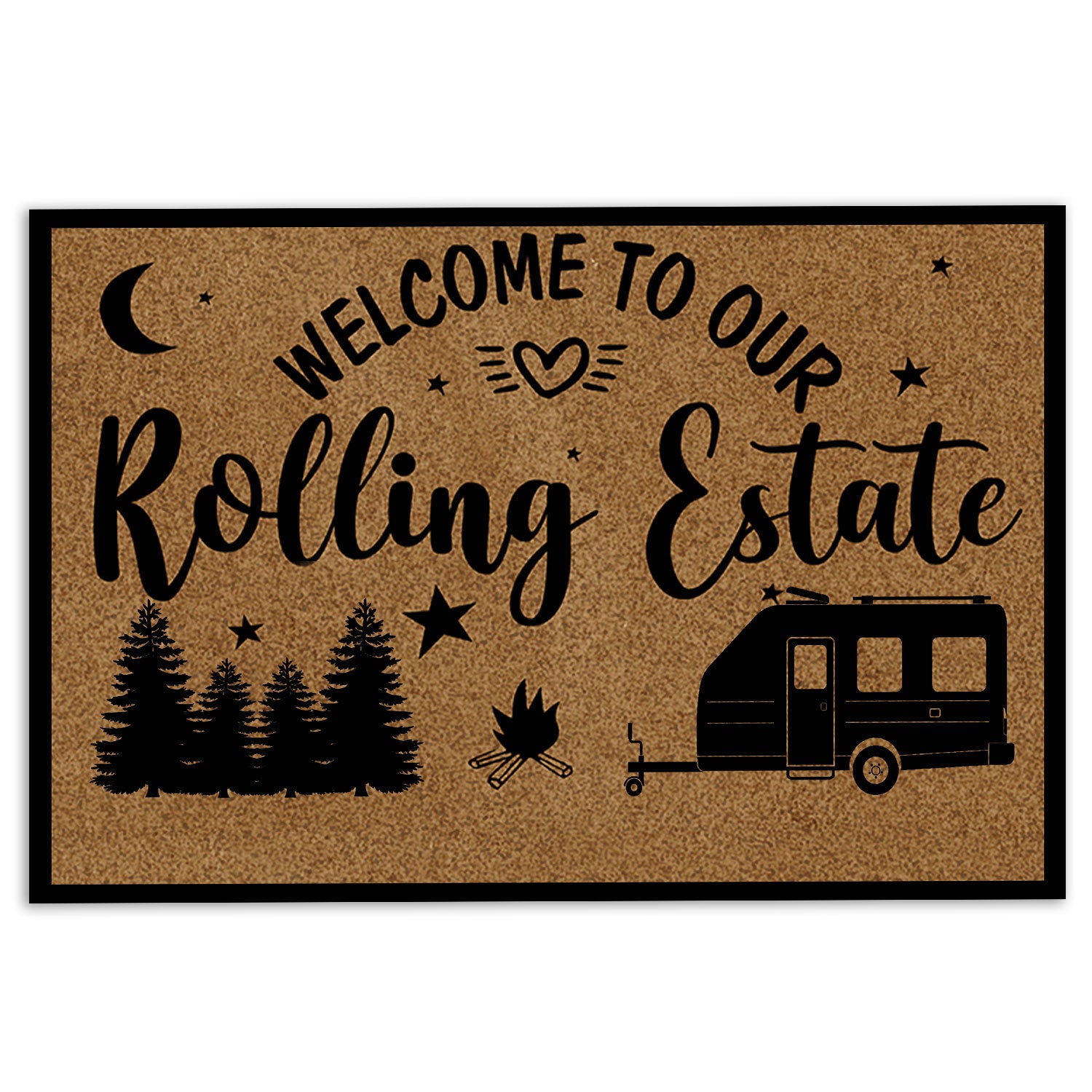 Ohaprints Doormat Outdoor Indoor Camper Camping Rv Indoor Outdoor